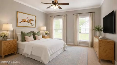 Bedroom - 730 Kahala Dr, Diamondhead, MS 39525 photo 3 of 4