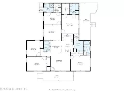 Floorplan - 3133 Pleasant Hill Rd, Nesbit, MS 38651 photo 1 of 2