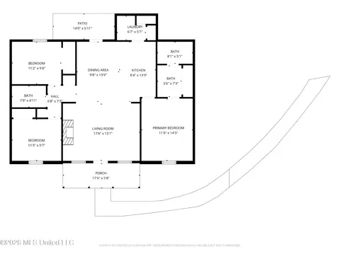Floorplan - 125 Brandy Run Rd, Brandon, MS 39047 photo 1 of 1