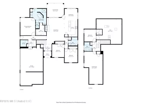 Floorplan - 1667 Baisley Dr, Nesbit, MS 38651 photo 2 of 3