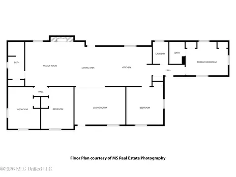 Floorplan - 11929 Patrick Henry St, Moss Point, MS 39562 photo 1 of 1