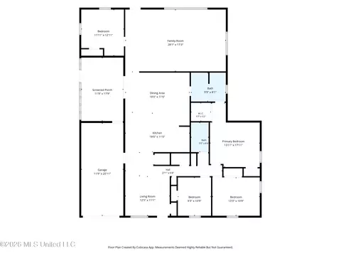Floorplan - 7208 Hampton Dr, Biloxi, MS 39532 photo 1 of 1