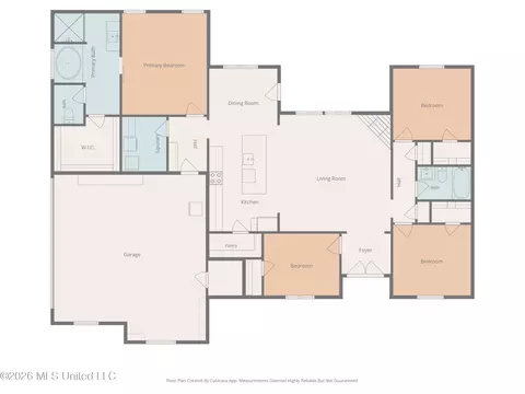 Floorplan - 750 Moore Loop, Byhalia, MS 38611 photo 1 of 1