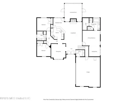 Floorplan - 3417 Tates Way, Hernando, MS 38632 photo 2 of 2