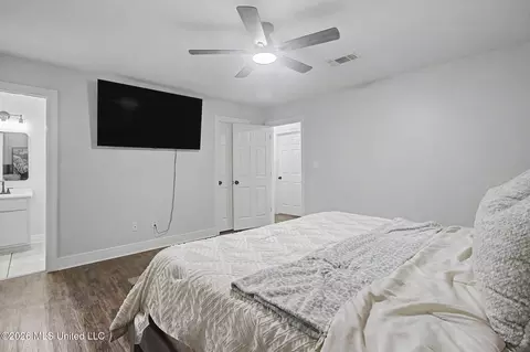 Bedroom - 105 Hall St, Wiggins, MS 39577 photo 2 of 4