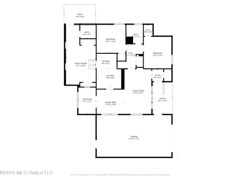 Floorplan - 4875 Sheridan Dr, Jackson, MS 39206 photo 1 of 1