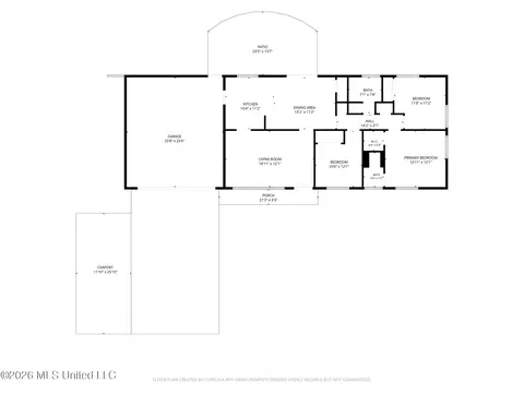 Floorplan - 1235 Adkins Blvd, Jackson, MS 39211 photo 1 of 1