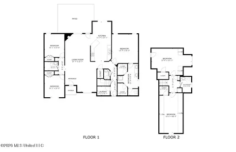 Floorplan - 1868 Trapper Dr, Hernando, MS 38632 photo 1 of 1
