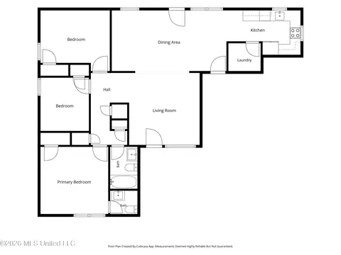 Floorplan - 108 E Mclaurin St, Sardis, MS 38666 photo 1 of 1