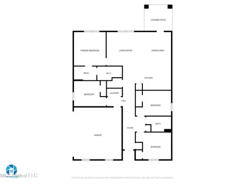 Floorplan - 94 Kings Crossing Dr, Lucedale, MS 39452 photo 1 of 1