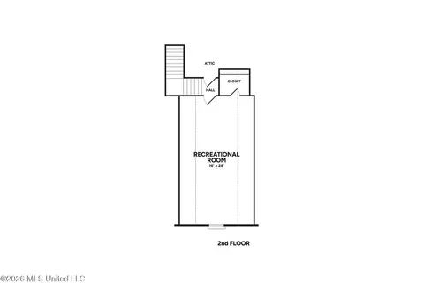 Floorplan - 7627 John Elliott Ln, Hernando, MS 38632 photo 2 of 2