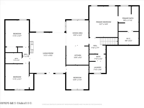 Floorplan - 1011 Rolling Oaks Dr, Mccomb, MS 39648 photo 1 of 2