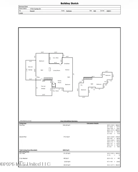 1733 Caribe Dr, Nesbit, MS 38651 photo 2
