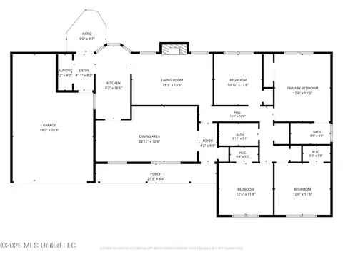 Floorplan - 2377 Breckinridge Rd, Jackson, MS 39204 photo 1 of 1
