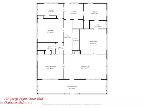 Floorplan - 393 George Payne Cossar Blvd, Charleston, MS 38921 photo 1 of 1