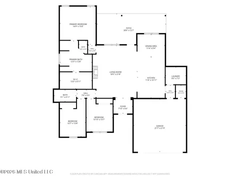 Floorplan - 174 Falls Xing, Madison, MS 39110 photo 2 of 2
