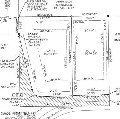 0 N Hamilton Cir, Olive Branch, MS 38654