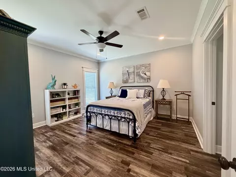 Bedroom - 187 Sandra Parker Dr, Lucedale, MS 39452 photo 10 of 13