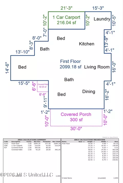 Floorplan - 423 Natchez Ave, Brookhaven, MS 39601 photo 1 of 1