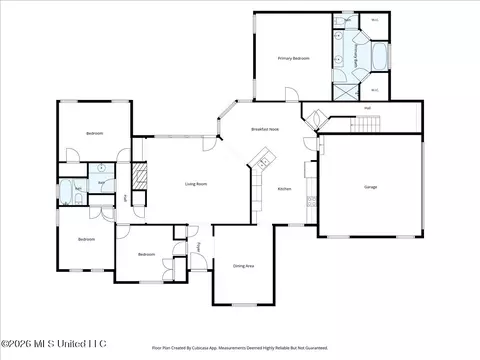 Floorplan - 10213 Emerald Forest Dr, Hernando, MS 38632 photo 1 of 2