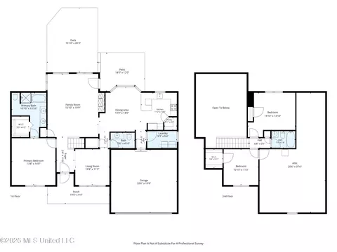 Floorplan - 1727 Sandpiper Cv, Hernando, MS 38632 photo 4 of 6
