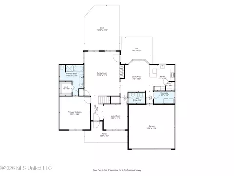 Floorplan - 1727 Sandpiper Cv, Hernando, MS 38632 photo 2 of 6