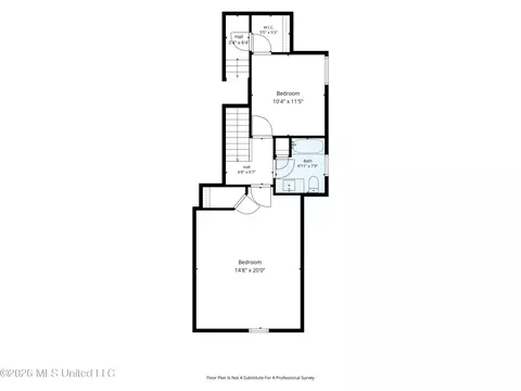 Floorplan - 1614 Fall Garden Dr, Hernando, MS 38632 photo 2 of 4