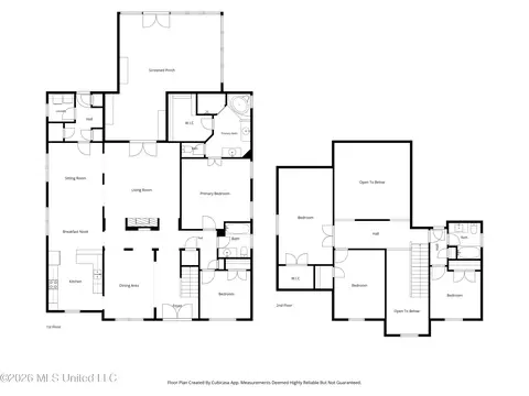 Floorplan - 4796 Bowie Ln, Olive Branch, MS 38654 photo 1 of 3