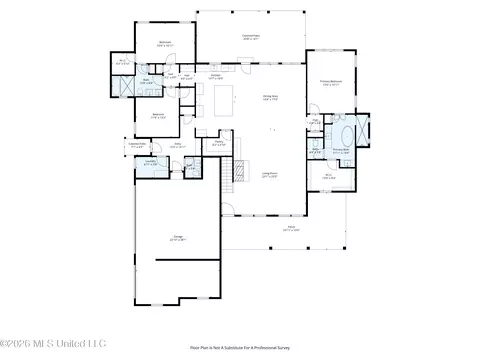 Floorplan - 1683 Baisley Dr, Nesbit, MS 38651 photo 1 of 3