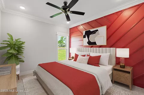 Bedroom - 40 Whistlestop, Sumrall, MS 39482 photo 5 of 9
