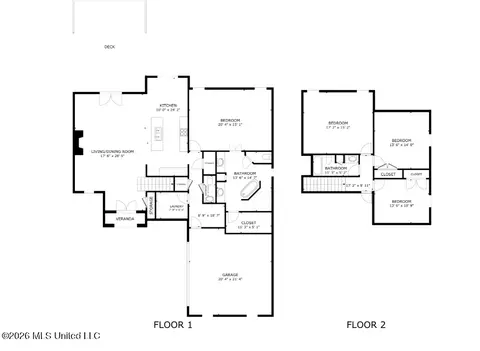 Floorplan - 626 Dudley Dr, Hernando, MS 38632 photo 1 of 1