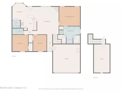 Floorplan - 6140 E Sandbourne, Olive Branch, MS 38654 photo 1 of 3