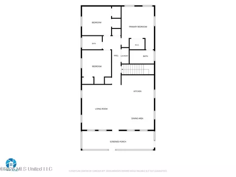 Floorplan - 100 Pitcher Pt, Long Beach, MS 39560 photo 2 of 3