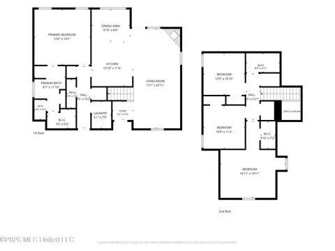 Floorplan - 823 W Fairway Pointe Cv, Hernando, MS 38632 photo 2 of 2