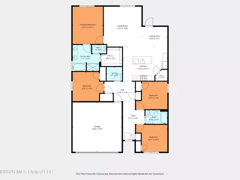 Floorplan - 1006 Enclave Cir, Long Beach, MS 39560 photo 1 of 1