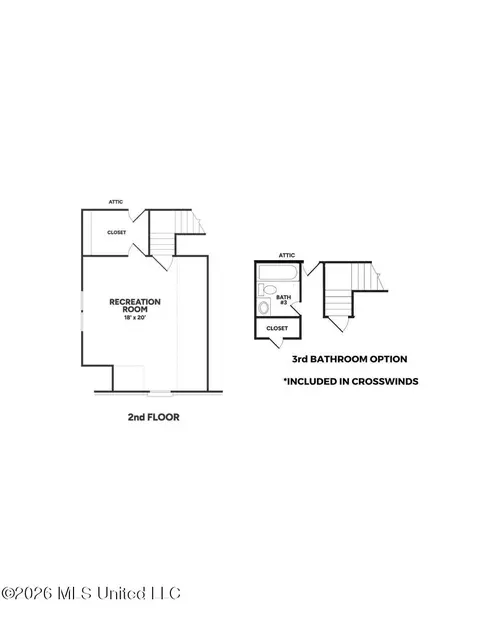 Floorplan - 7671 John Elliott Ln, Hernando, MS 38632 photo 2 of 2