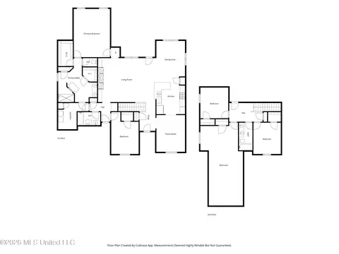 Floorplan - 1711 Carlee Dr, Hernando, MS 38632 photo 2 of 2