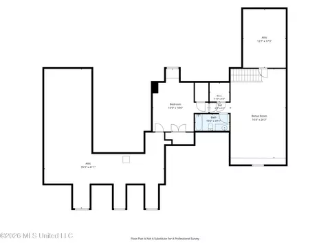 Floorplan - 800 Cedar Xing, Hernando, MS 38632 photo 2 of 6
