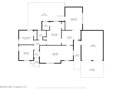 Floorplan - 428 Northside Cir, Jackson, MS 39206 photo 1 of 1