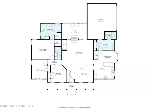 Floorplan - 778 Steele Rd, Hernando, MS 38632 photo 2 of 6