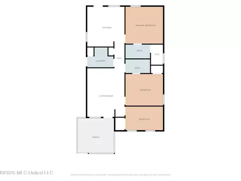 Floorplan - 19191 N Clairmonte St, Saucier, MS 39574 photo 2 of 2