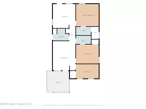 Floorplan - 19191 N Clairmonte St, Saucier, MS 39574 photo 1 of 2