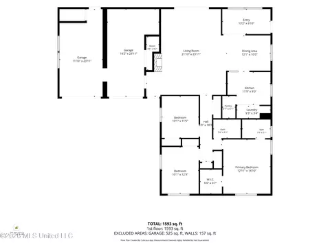 Floorplan - 3 Pecan Rdg, Diamondhead, MS 39525 photo 1 of 2