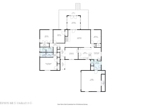Floorplan - 124 N Parkway St, Hernando, MS 38632 photo 1 of 1