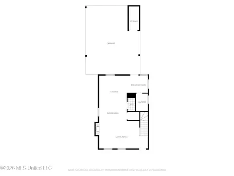 Floorplan - 206 Larosa Rd, Long Beach, MS 39560 photo 3 of 6