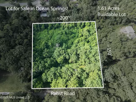 Pabst Road, Ocean Springs, MS 39564