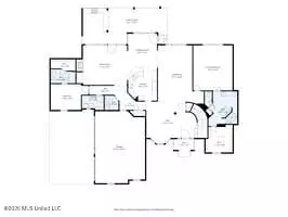 Floorplan - 3169 Bridge Moore Dr, Nesbit, MS 38651 photo 2 of 3
