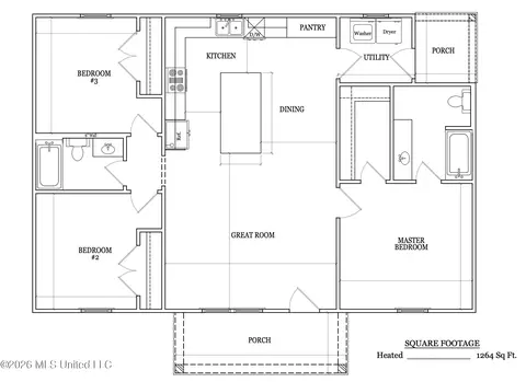 Floorplan - 4241 Morton-rankin County Line Rd #B, Morton, MS 39117 photo 1 of 1