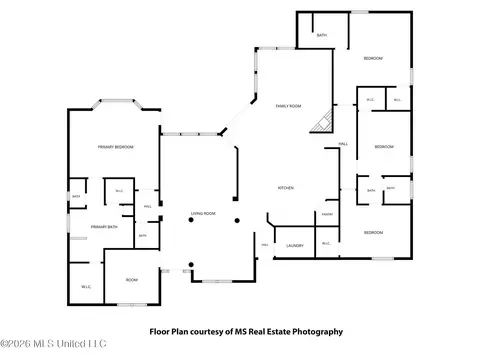 Floorplan - 18417 Sky Ln, Saucier, MS 39574 photo 1 of 1