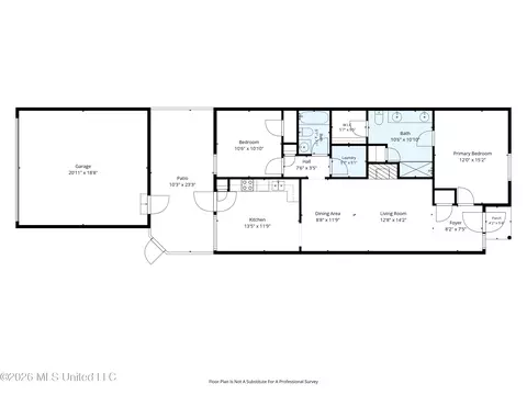 Floorplan - 816 Cardinal Ln, Hernando, MS 38632 photo 1 of 1